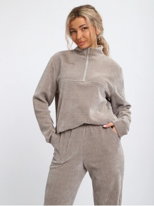 Домашний костюм "Дольче" К-125 серый
